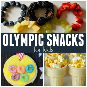 10 Olympic snacks for kids square